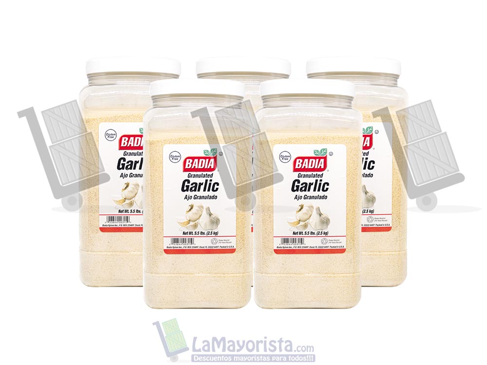 Ajo granulado Badia x 2494.76 gr