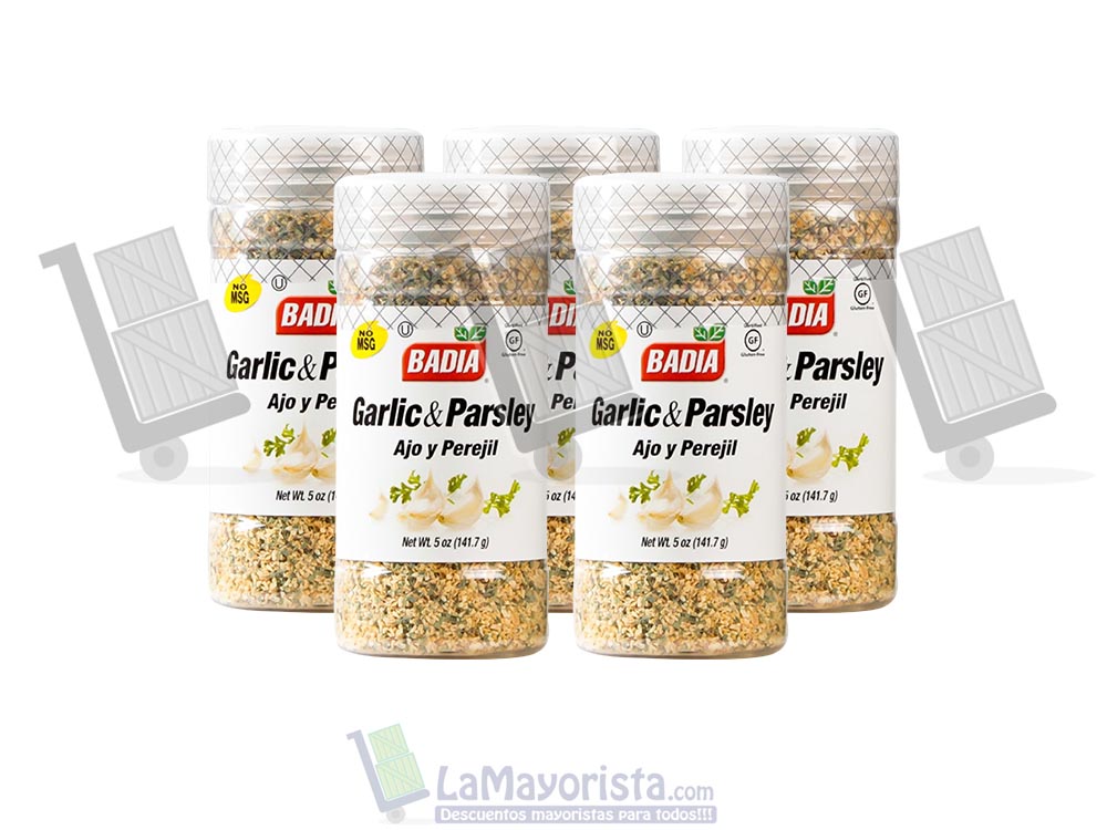 Ajo perejil Badia x 141.7 gr