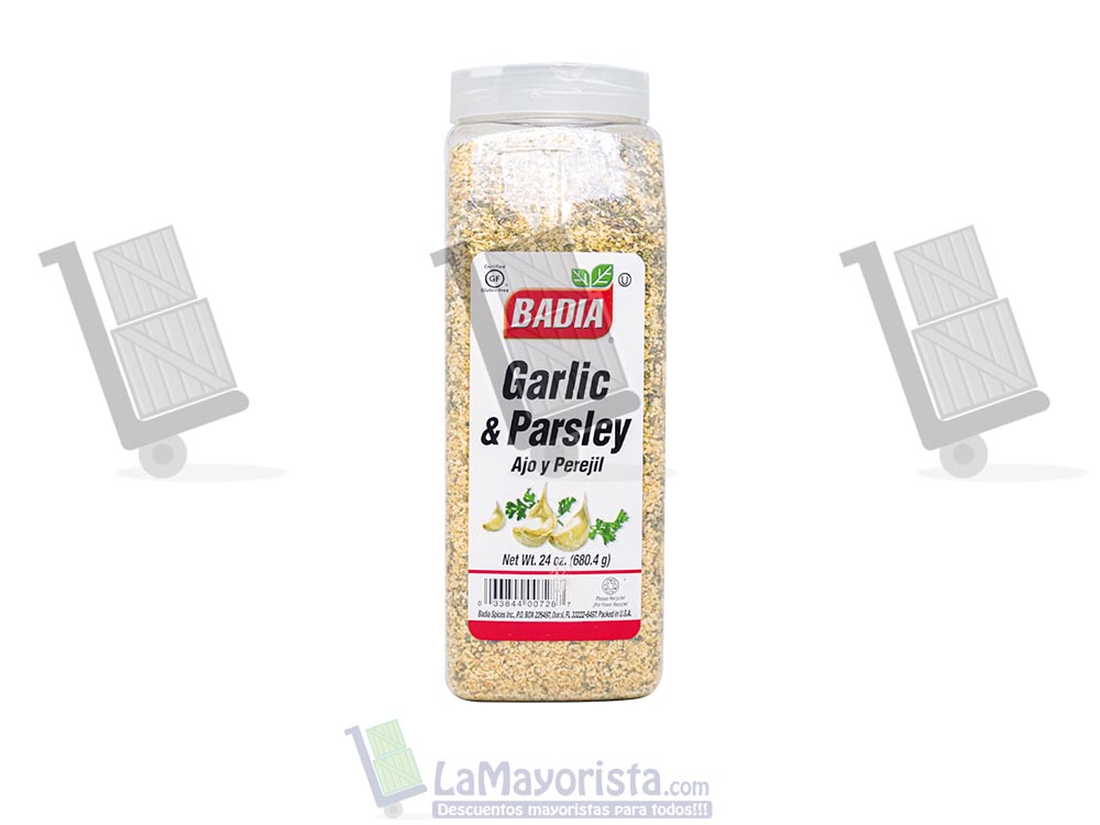 Ajo perejil Badia x 680.4 gr