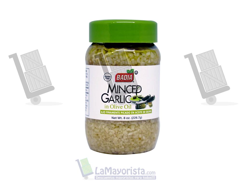 Ajo picado en aceite de oliva x 226.7 gr