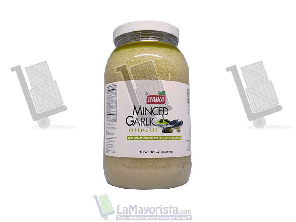 Ajo picado en aceite de oliva x 3.36 kg