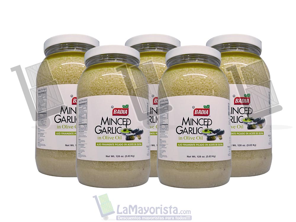 Ajo picado en aceite de oliva x 3.36 kg