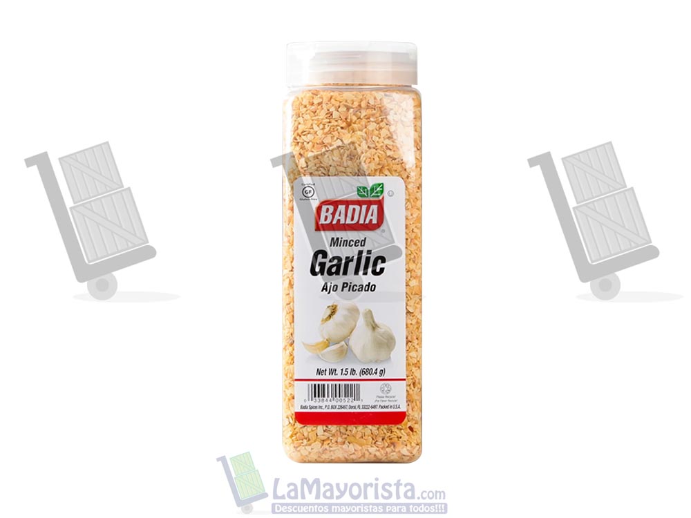 Ajo picado Badia x 680.4 gr