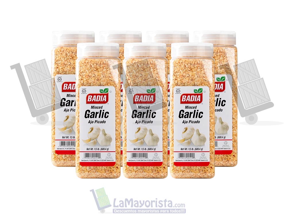 Ajo picado Badia x 680.4 gr