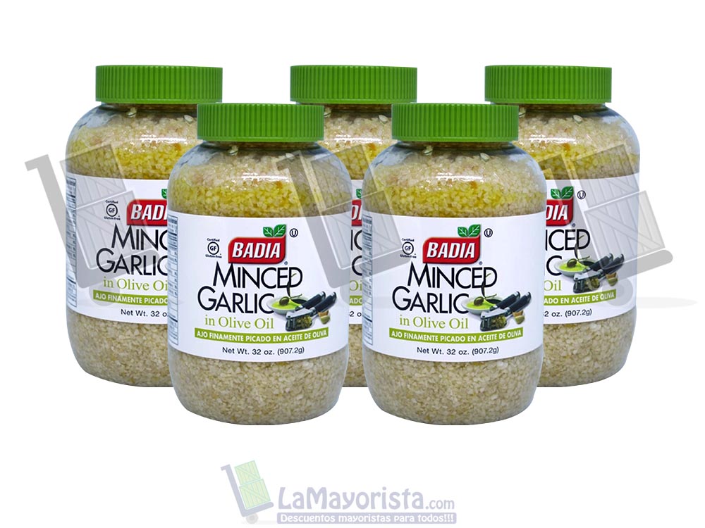 Ajo picado en aceite de oliva x 907.2 gr