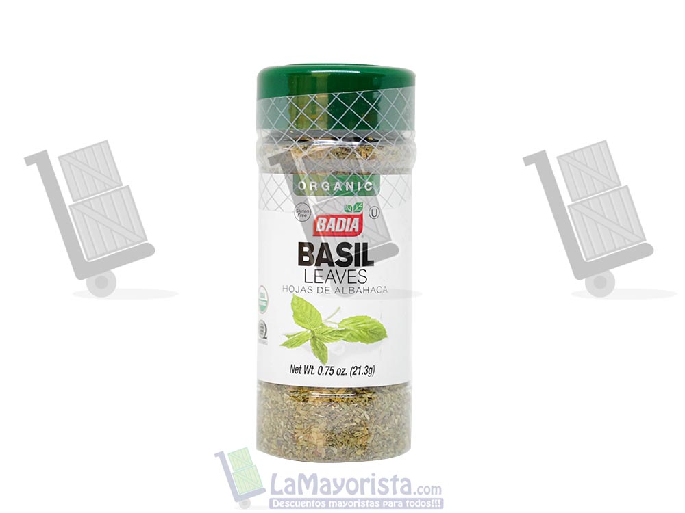 Albahaca hojas orgánica