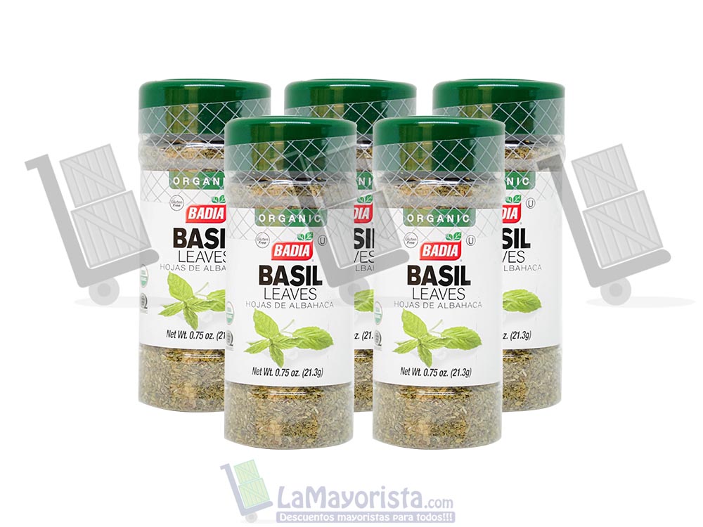 Albahaca hojas orgánica