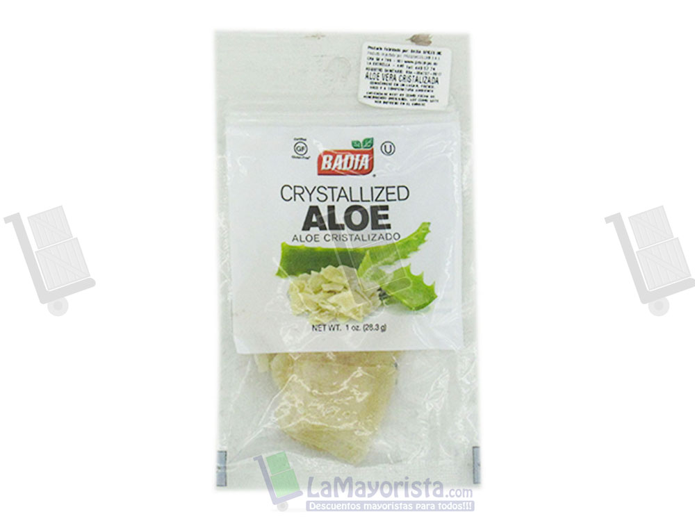 ALOE CRISTALIZADO BADIA BOLSA 28.3GR