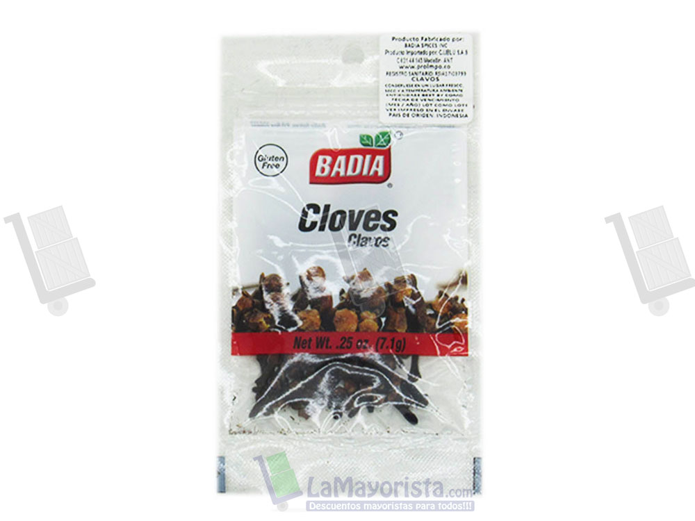 CLAVOS OLOR BADIA BOLSA 7.1GR