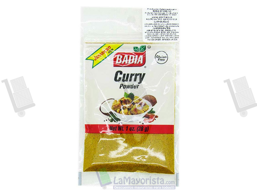 CURRY BADIA POLVO BOLSA 28GR
