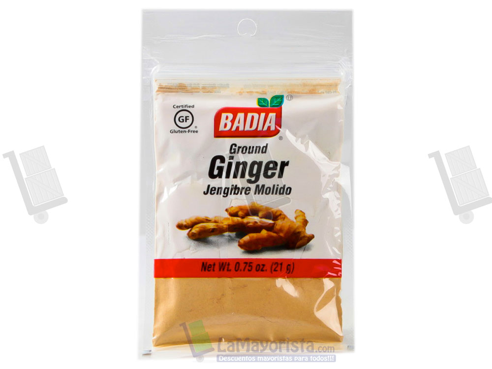 JENGIBRE BADIA MOLIDO BOLSA 21GR