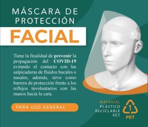 MASCARA PROTECCION FACIAL CORONA VIRUS