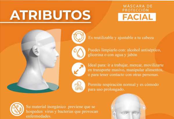 MASCARA PROTECCION FACIAL CORONA VIRUS