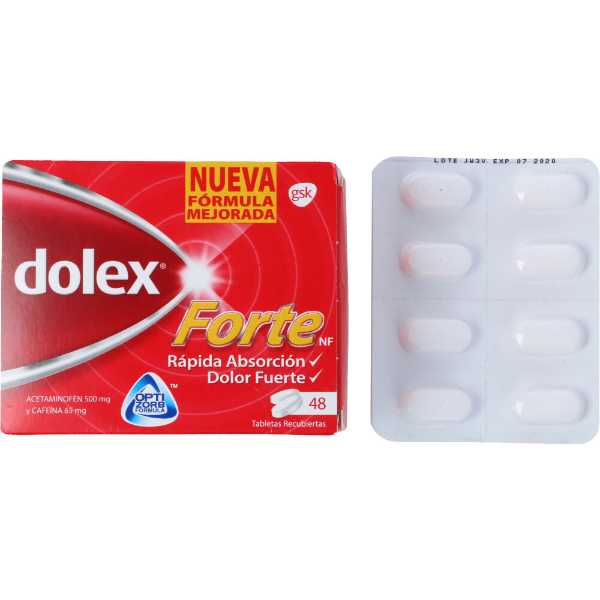 Dolex forte caja x 48 und