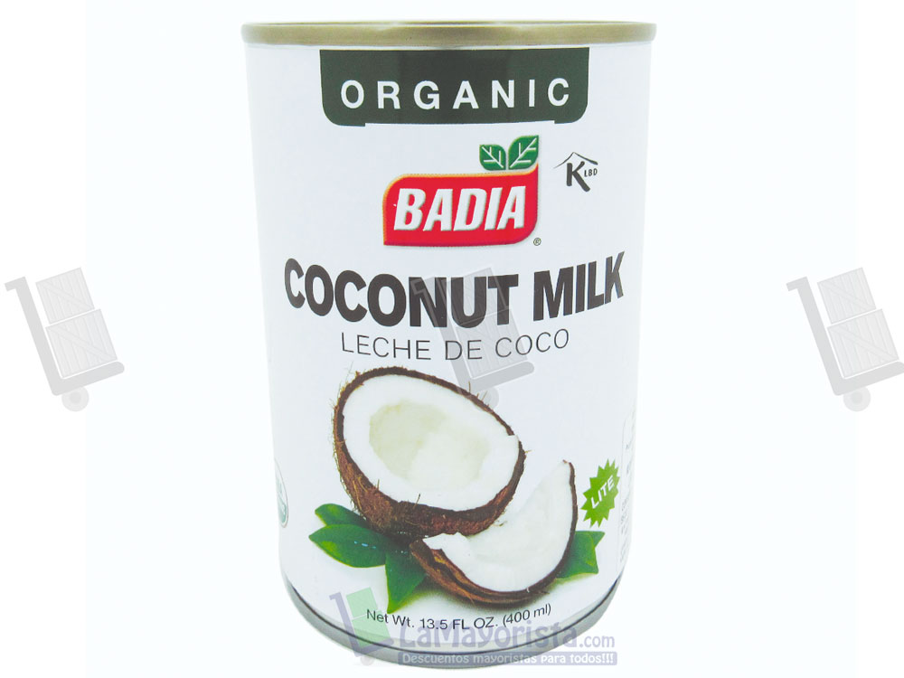 COCONUT MILK BADIA LATA 400ML