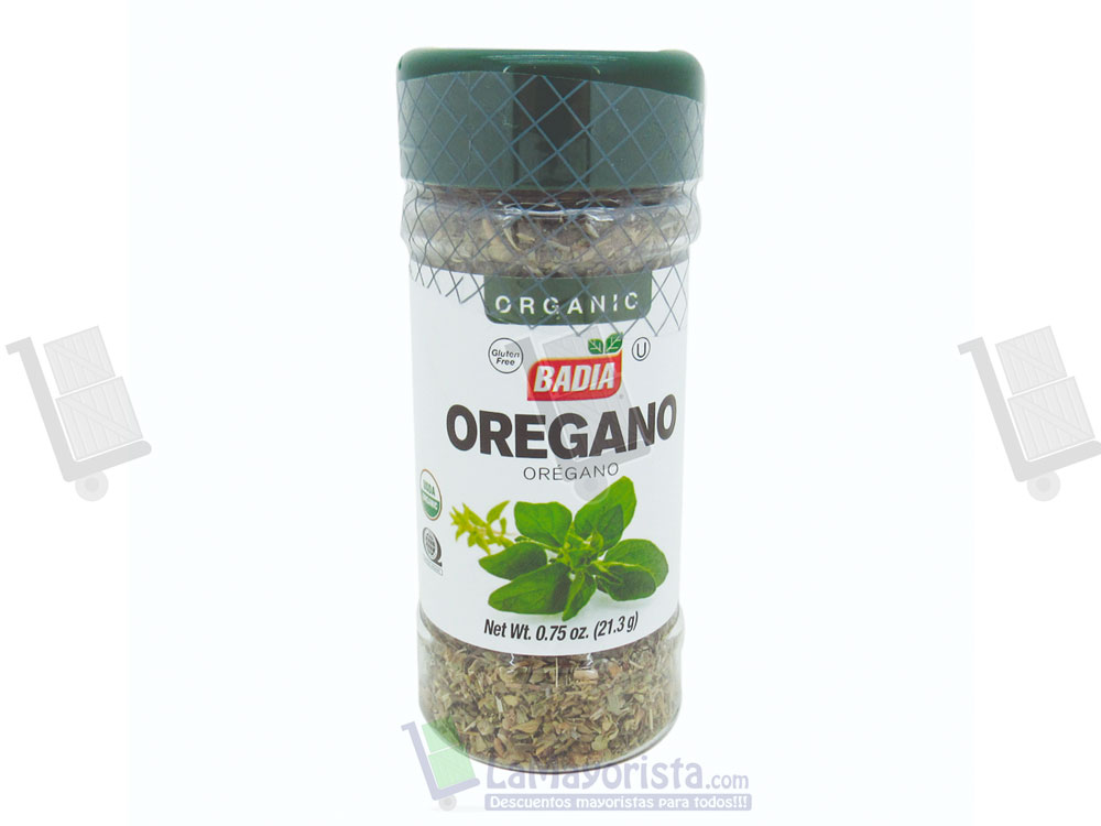 OREGANO ORGANICO BADIA 21.2GR