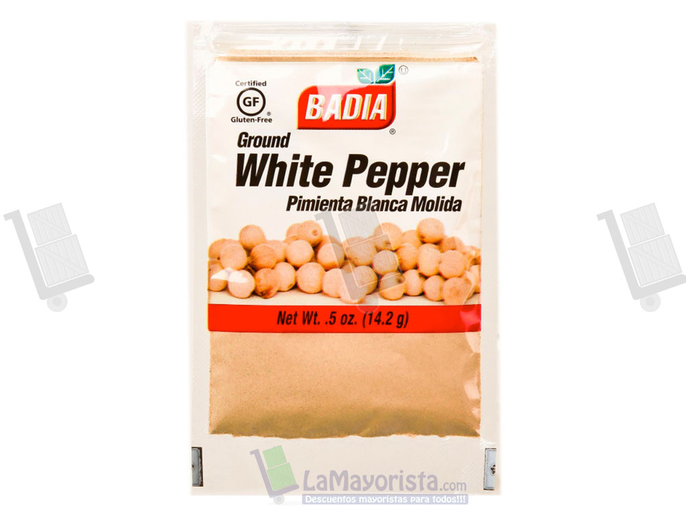 PIMIENTA BLANCA BADIA MOLIDA 14GR