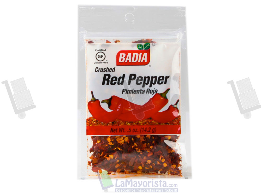 PIMIENTA ROJA BADIA MOLINA BOLSA 14GR