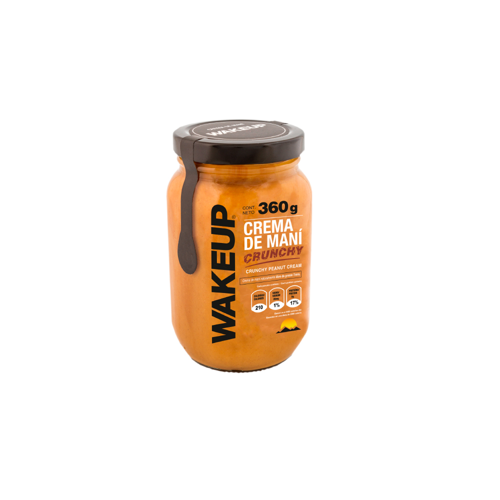 CREMA DE MANÍ CRUNCHY 360g