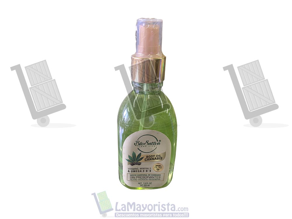 aceite corporal de cannabis 220 ml