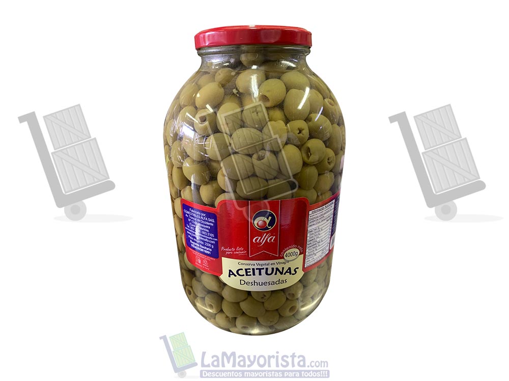 aceituna deshuesada x4000