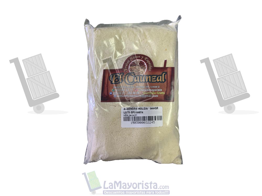 almendra molida 500 gr