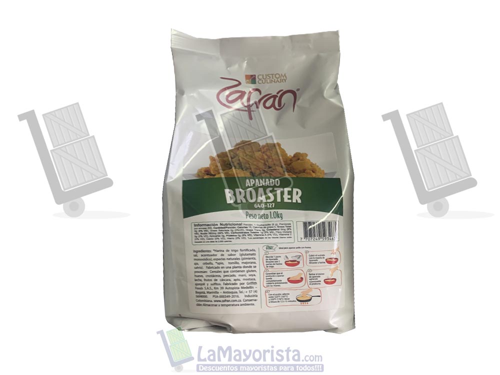 Apanado Broaster Zafran 1kg