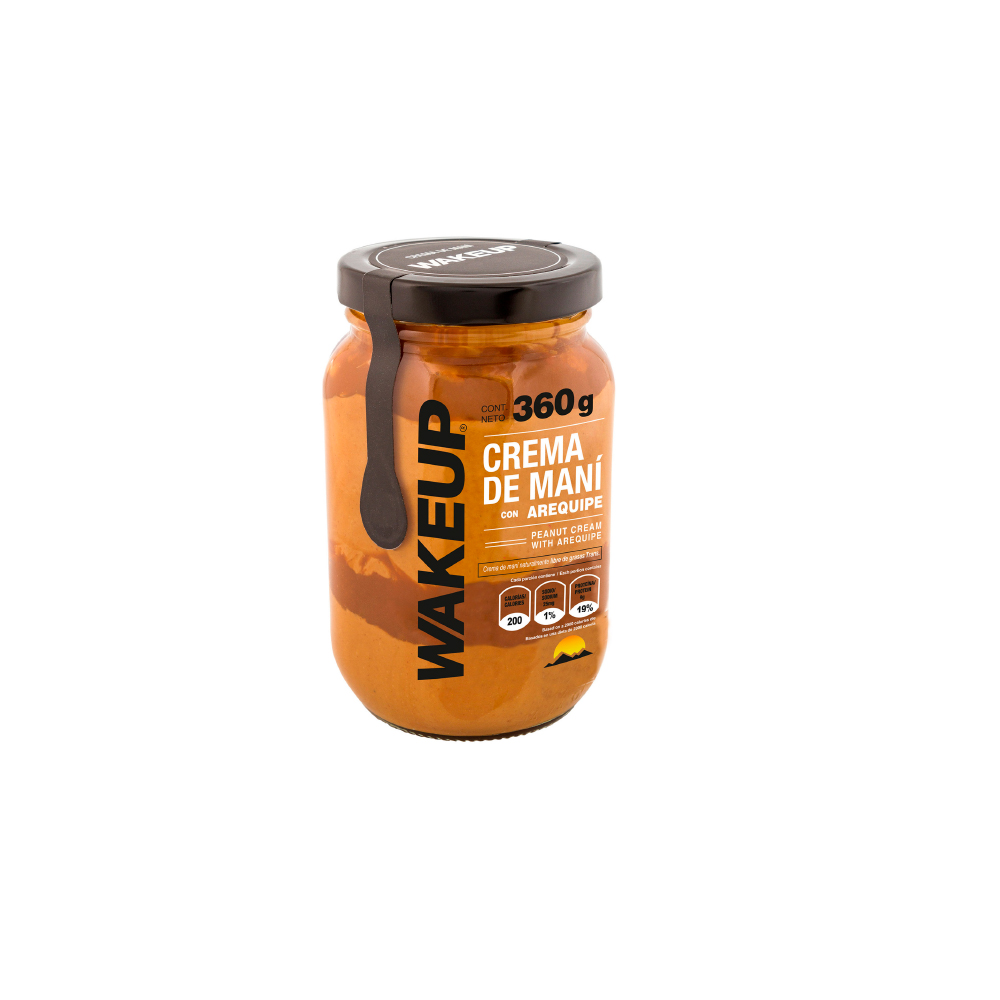 CREMA DE MANÍ CON AREQUIPE LIGHT 360g