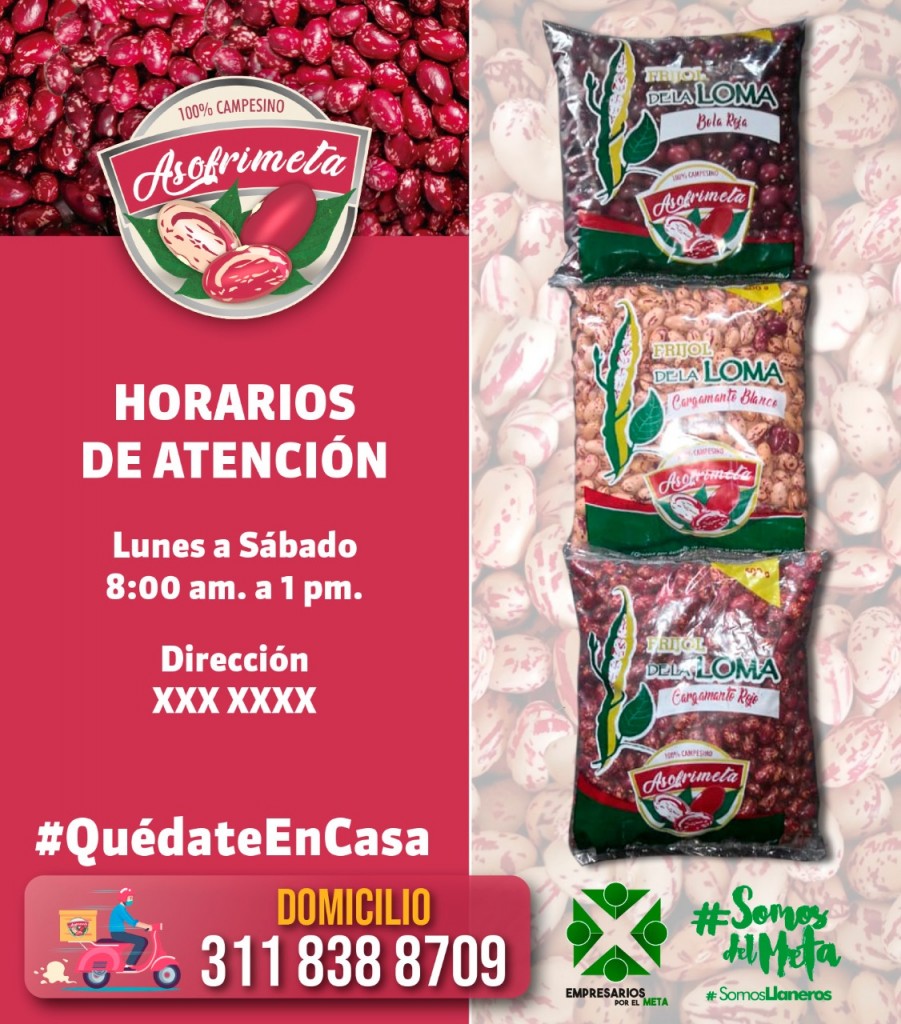 Frijol De la Loma Cargamanto Rojo
