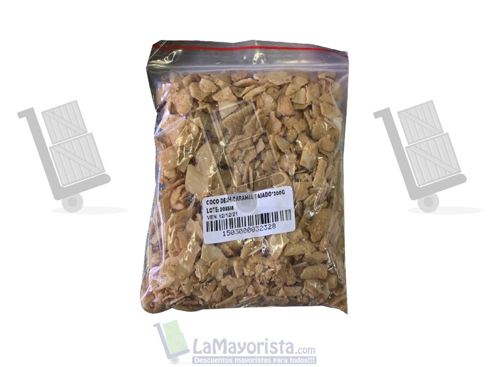 coco deshidratado caramel 200gr