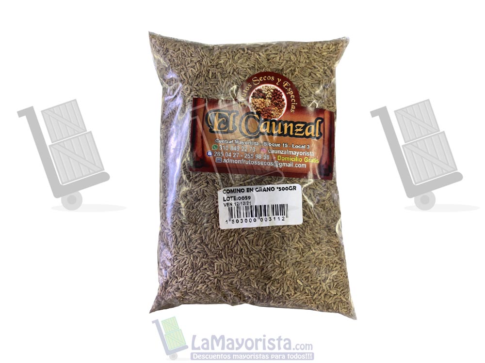 comino en grano 500gr