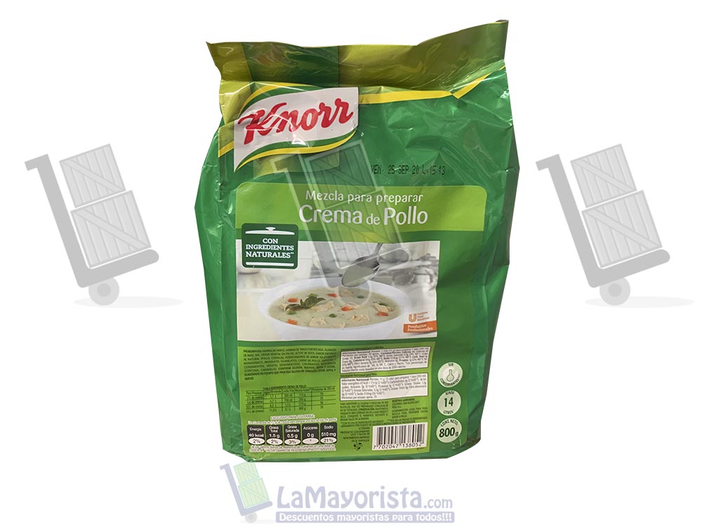 Crema de Pollo Knorr 800gr