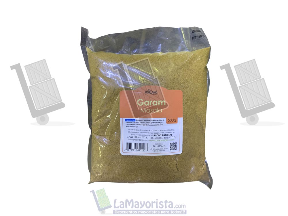 Garam masala (adobo 10 especies – libanes)