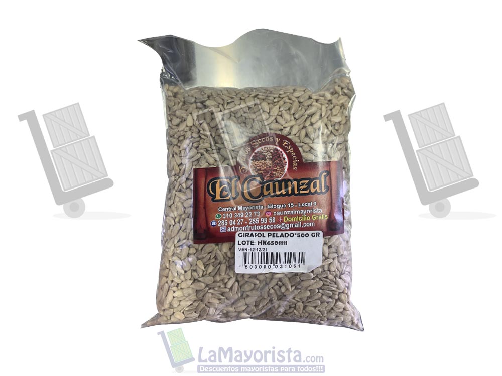 girasol pelado 500gr