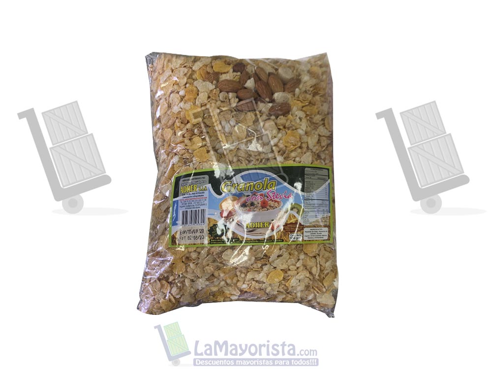 granola con stevia 950gr