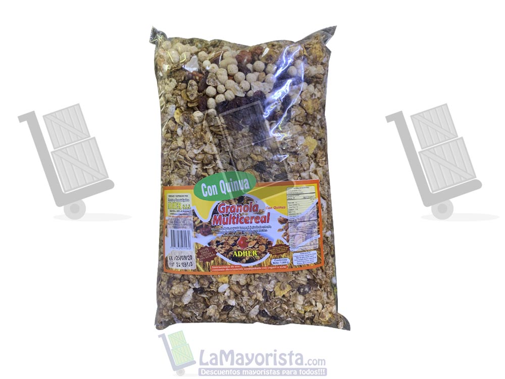 cereal granola multicereal con quinua 1Kl