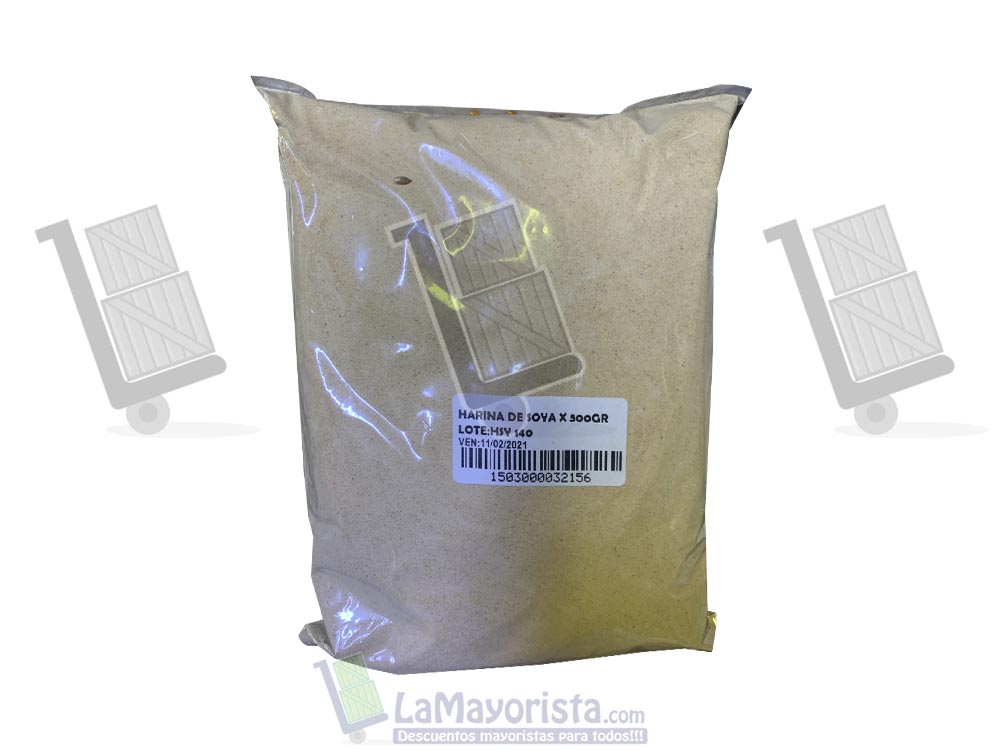 harina de soya 500gr