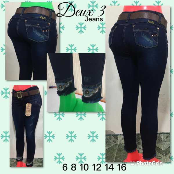 jeans de dama levanta cola