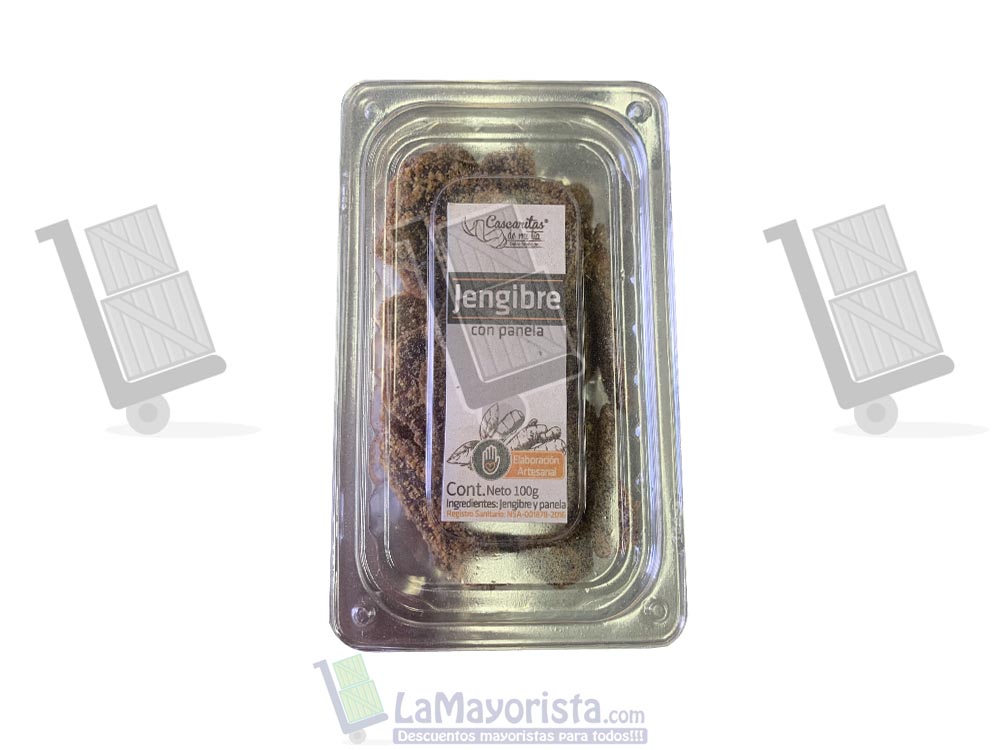 jengibre con panela 100gr