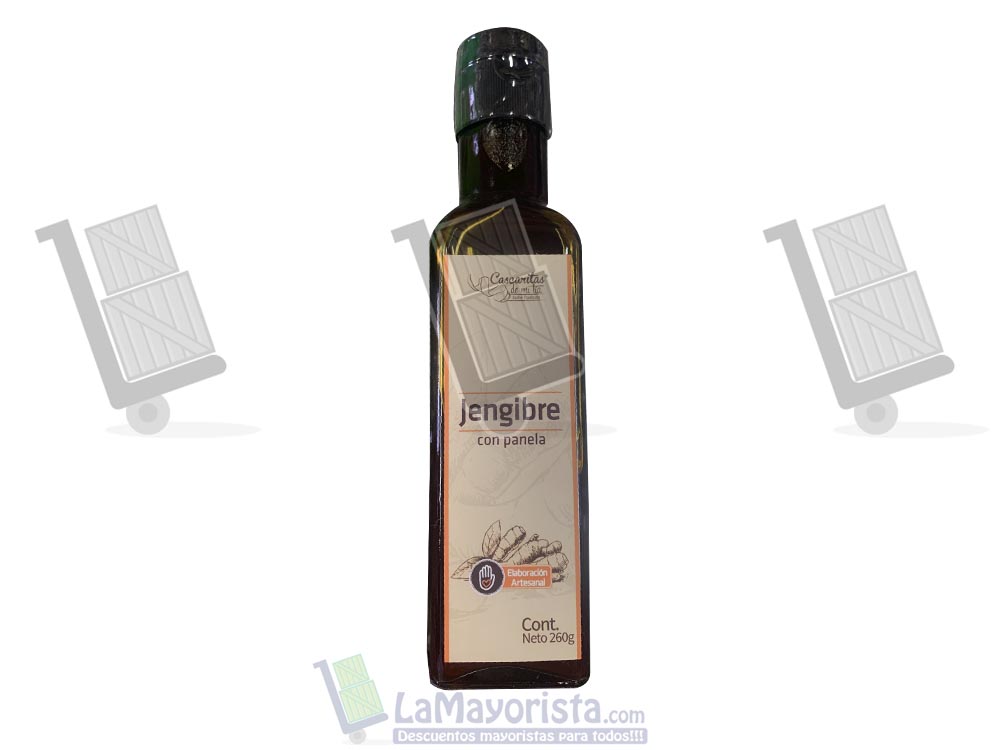 jengibre con panela liquido 260gr