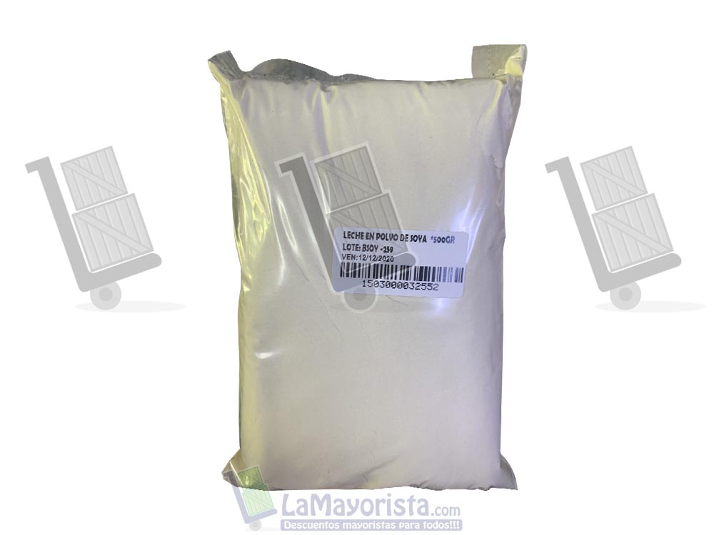 leche en polvo de soya 500gr