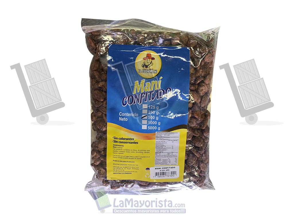 mani confitado 500gr