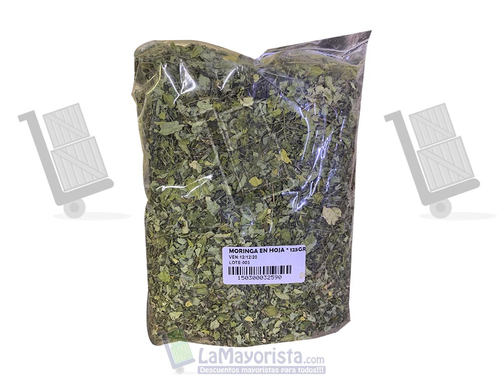 moringa en hoja 125gr