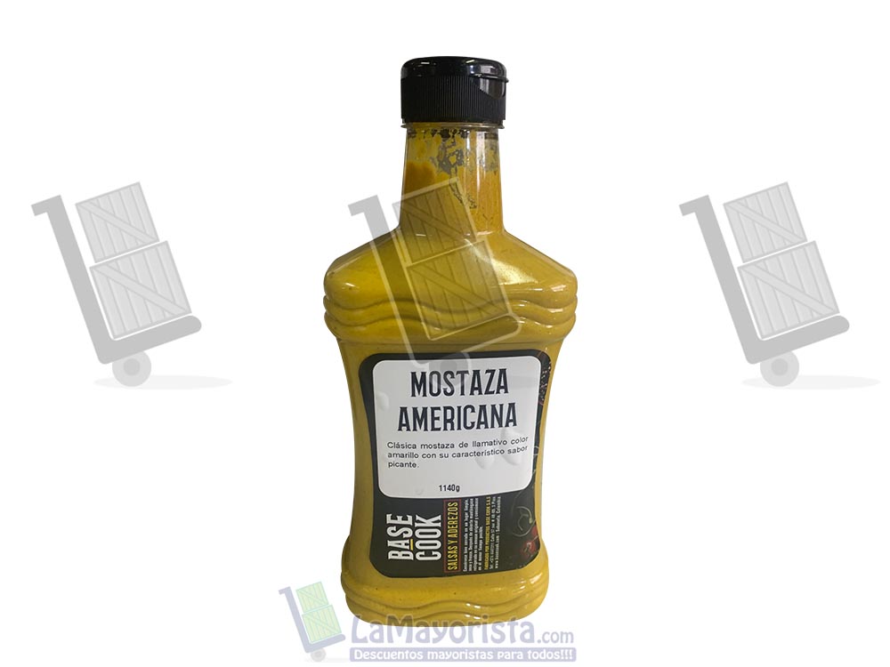 salsa mostaza americana 1140gr