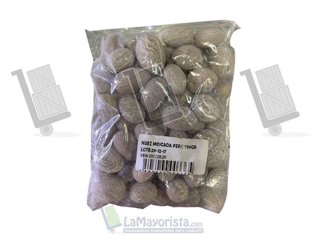 nuez moscada pepa 250gr
