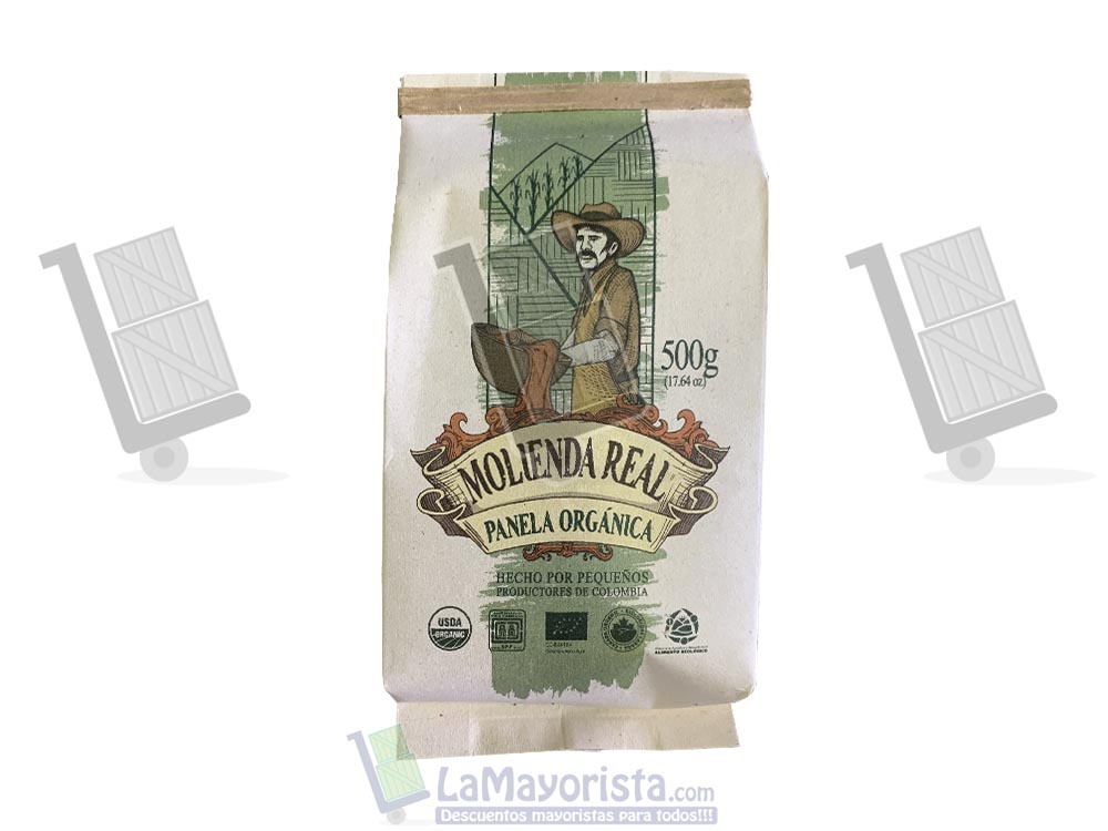 panela organica molienda real 500gr
