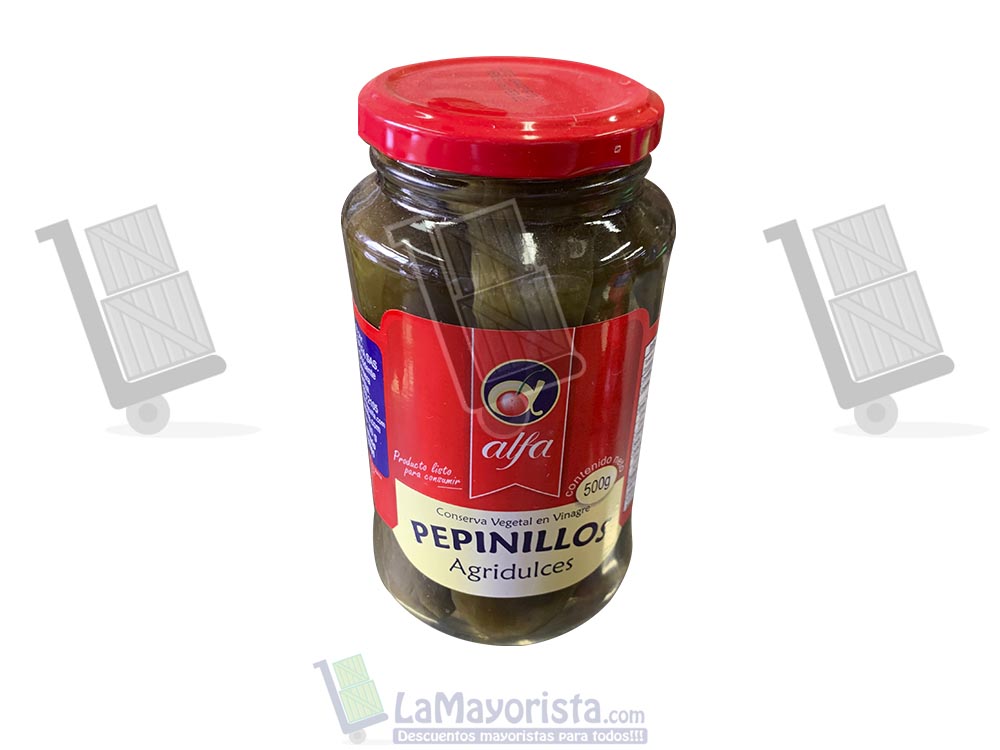 pepinillo agridulce 500gr