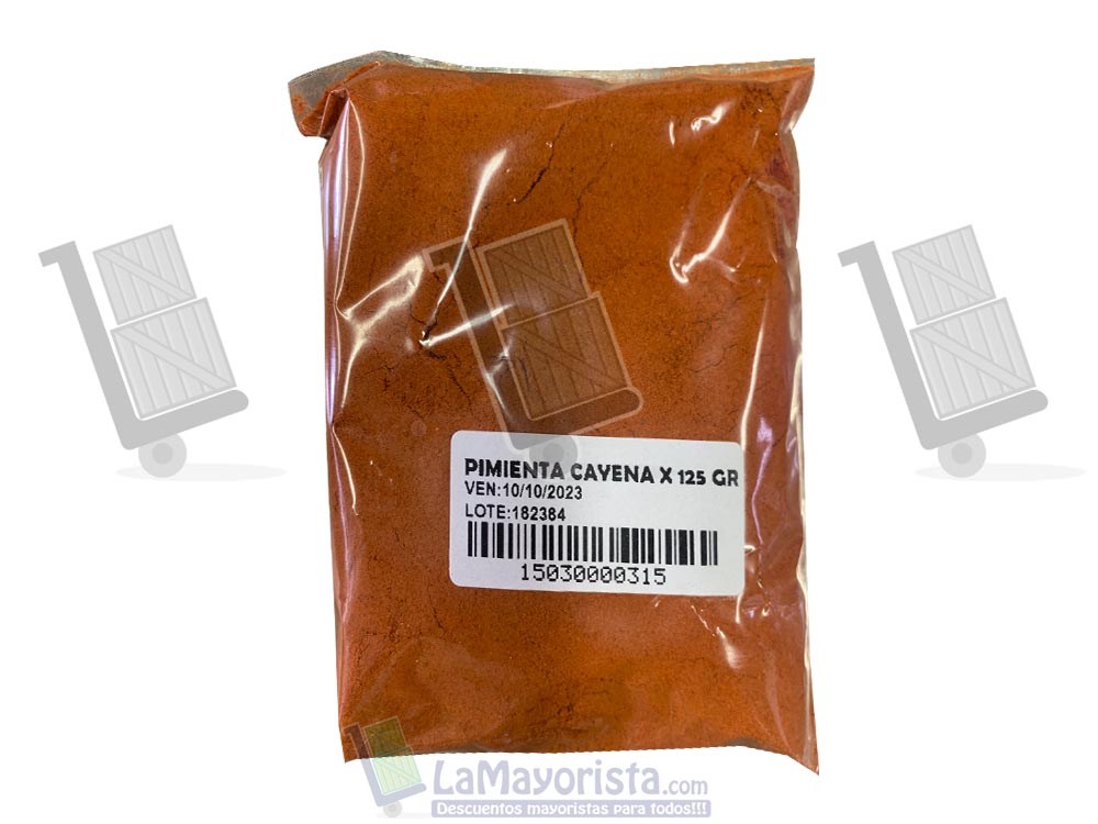 pimienta cayena 125gr