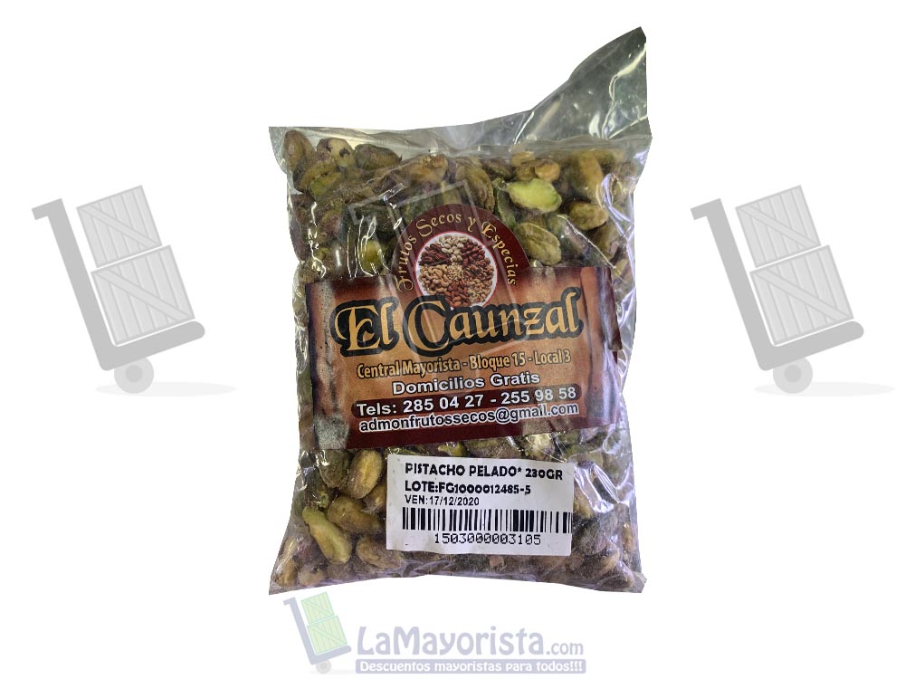 pistacho pelado 230gr