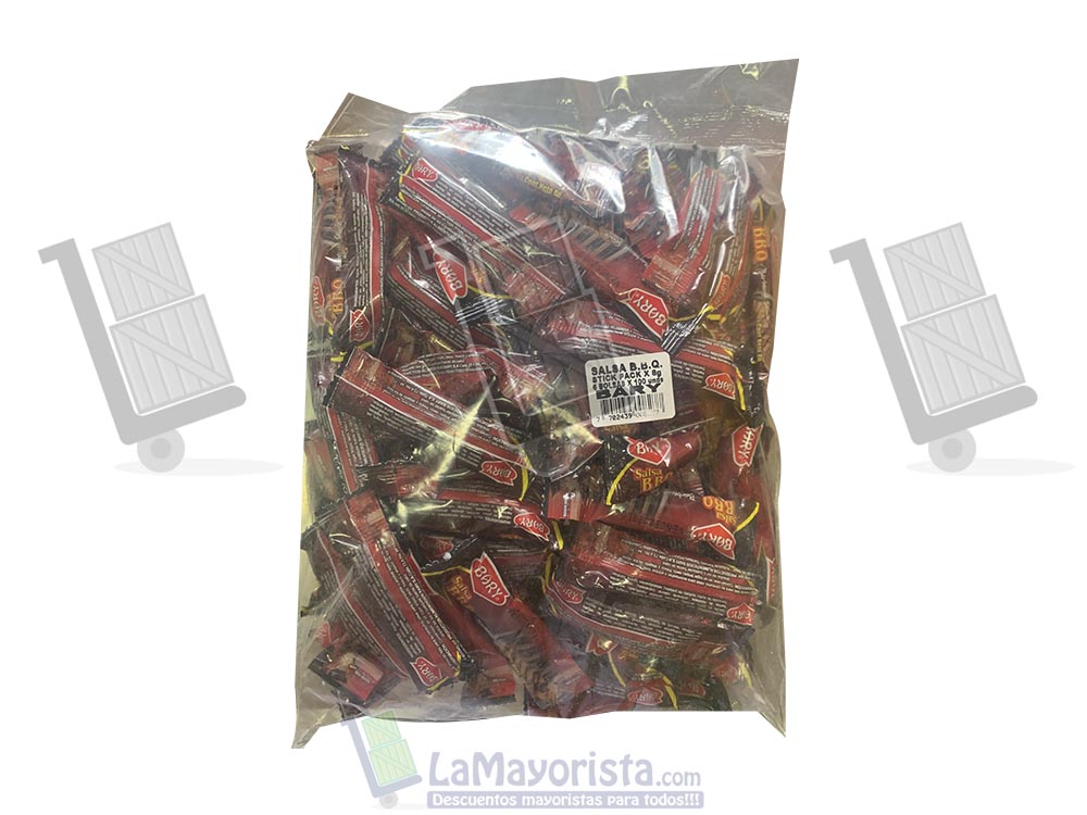 Salsa Bbq Bary 100unid